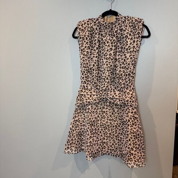 ASOS Leopard dress Size 6 - Picture 1 of 9